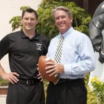 2011 Florida Tech new head football coach Steve Englehart and myself
